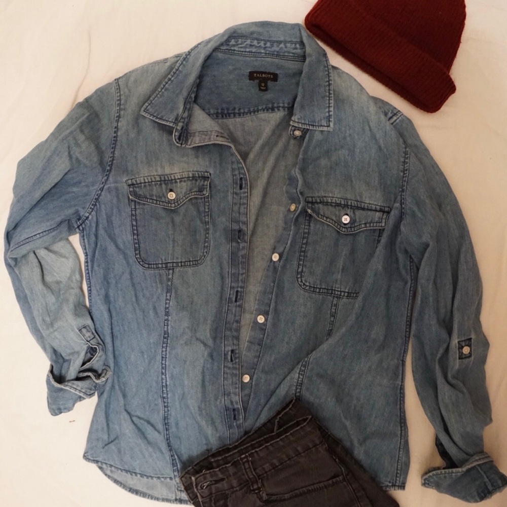 denim button up
